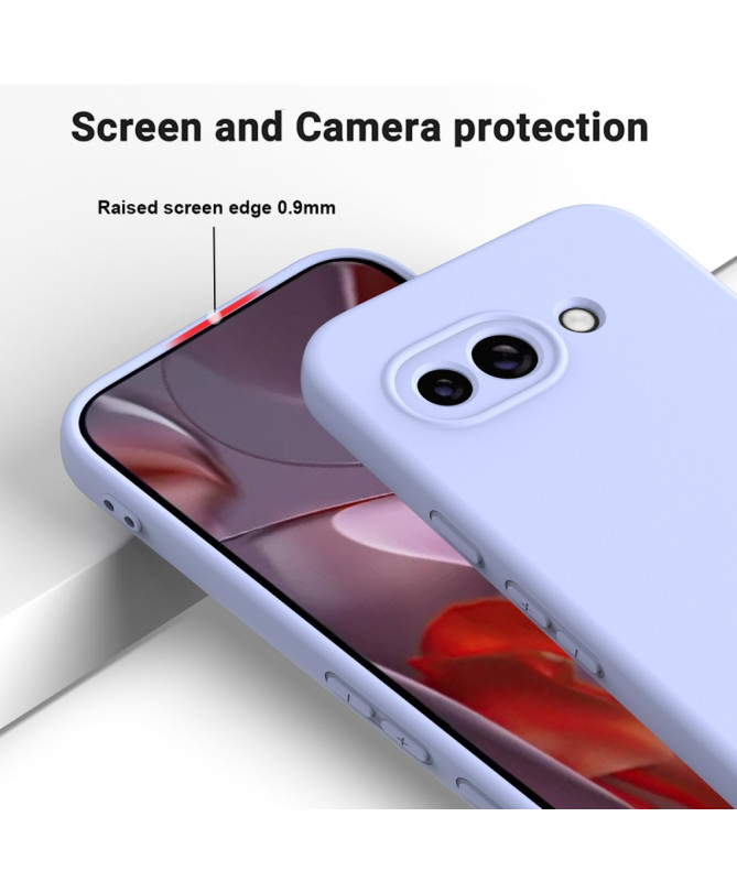 Coque Google Pixel 9a Puro silicone liquide