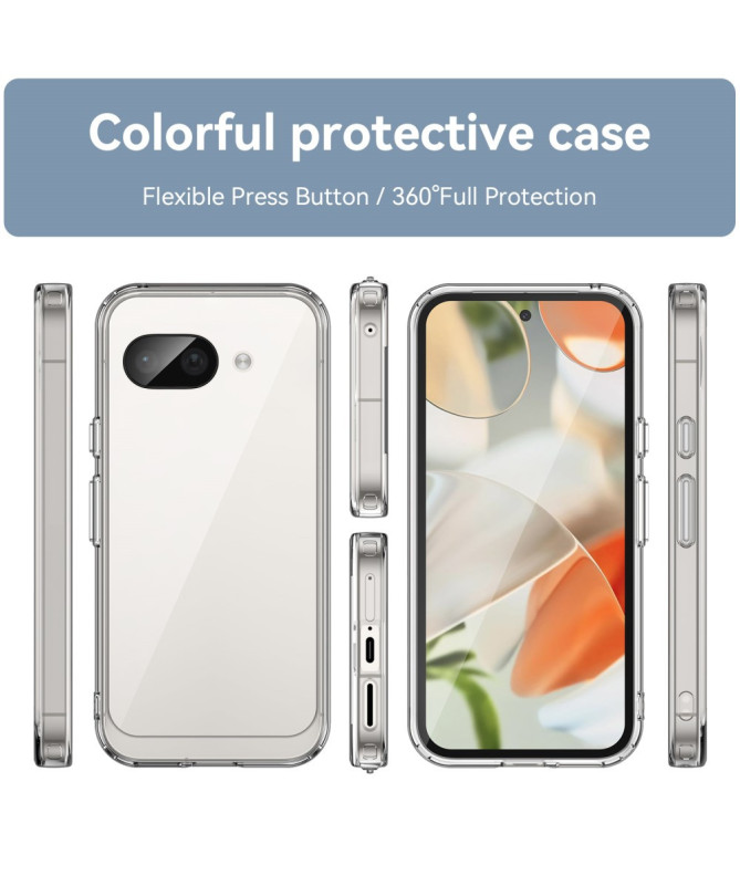 Coque Google Pixel 9a | Crystal Defense avec Verre Trempé