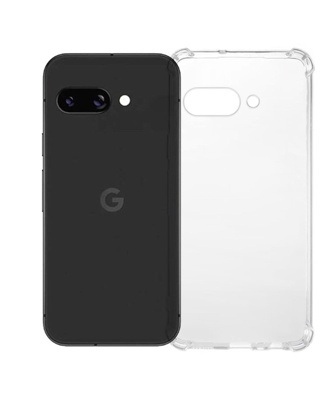 Coque Google Pixel 9a transparente angles renforcés