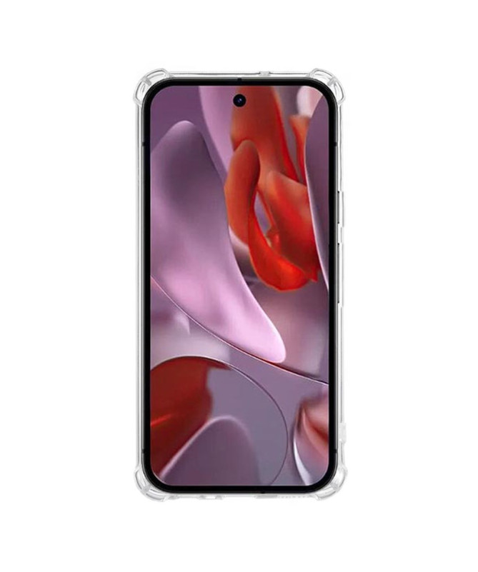 Coque Google Pixel 9a transparente angles renforcés