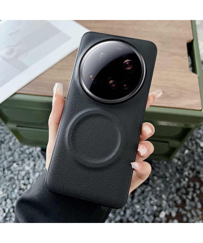 Coque Xiaomi 15 Ultra FINEGRIP en cuir synthétique