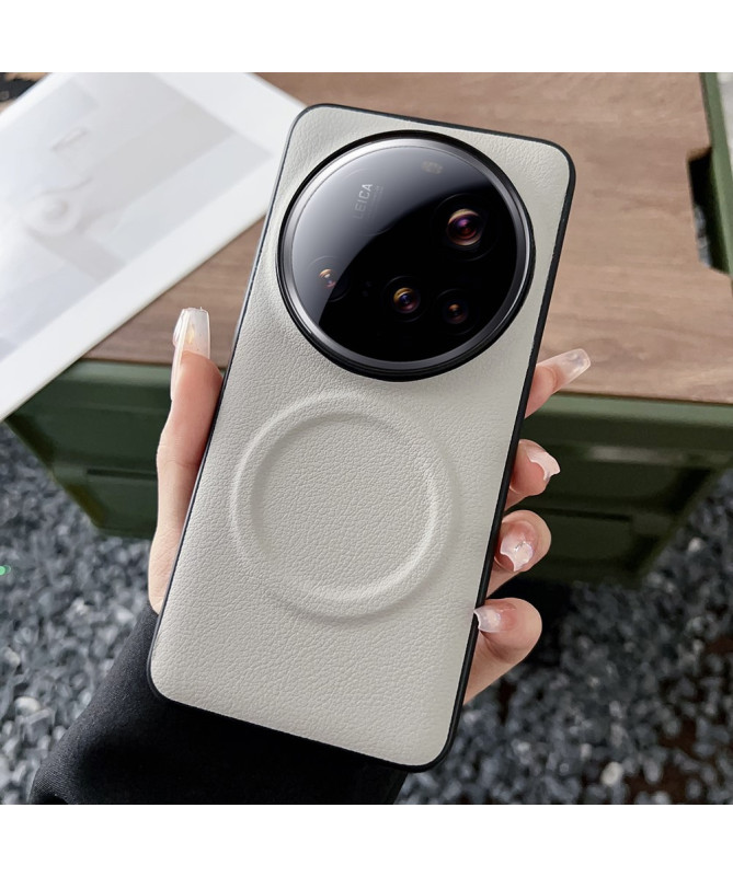 Coque Xiaomi 15 Ultra FINEGRIP en cuir synthétique