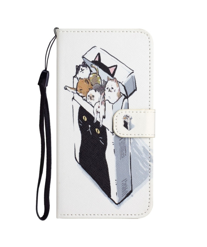 Housse Google Pixel 9a Chats dans la boîte