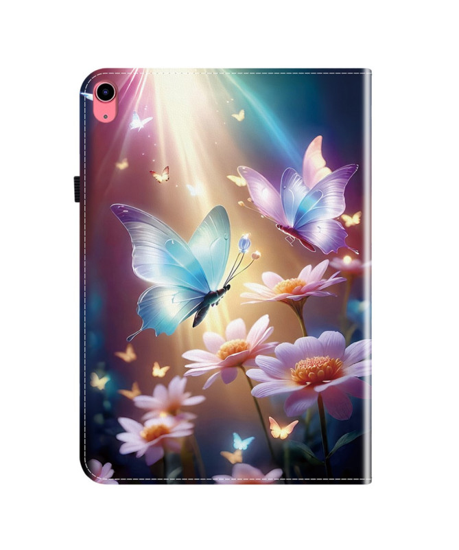 Housse iPad 10.9 (2022) / iPad (2025) Papillon Lumière