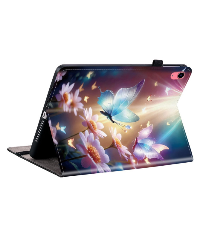 Housse iPad 10.9 (2022) / iPad (2025) Papillon Lumière