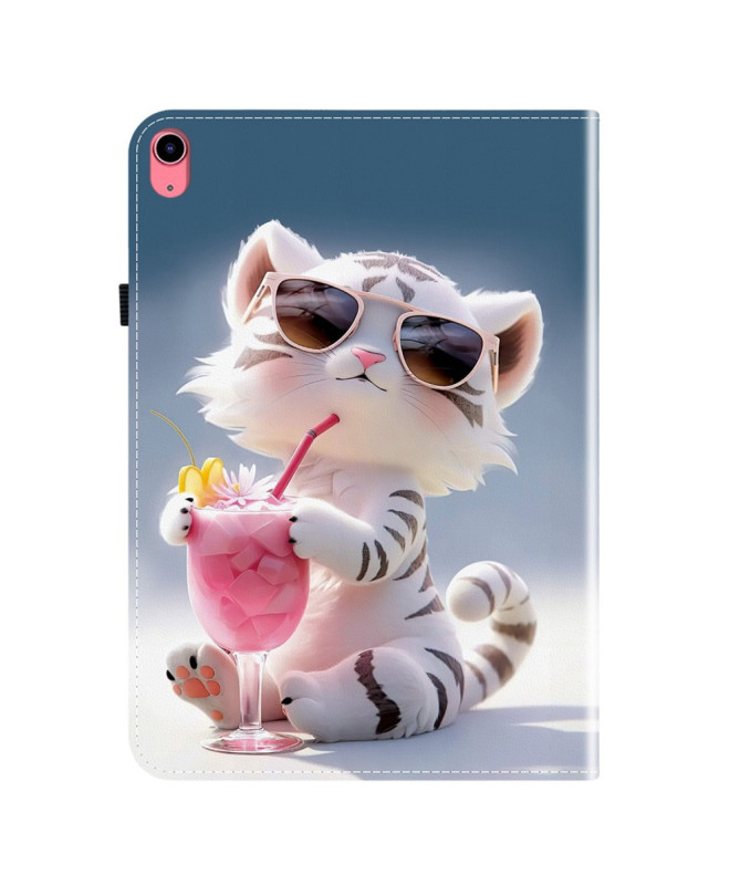 Housse iPad 10.9 (2022) / iPad (2025) Chat Chill