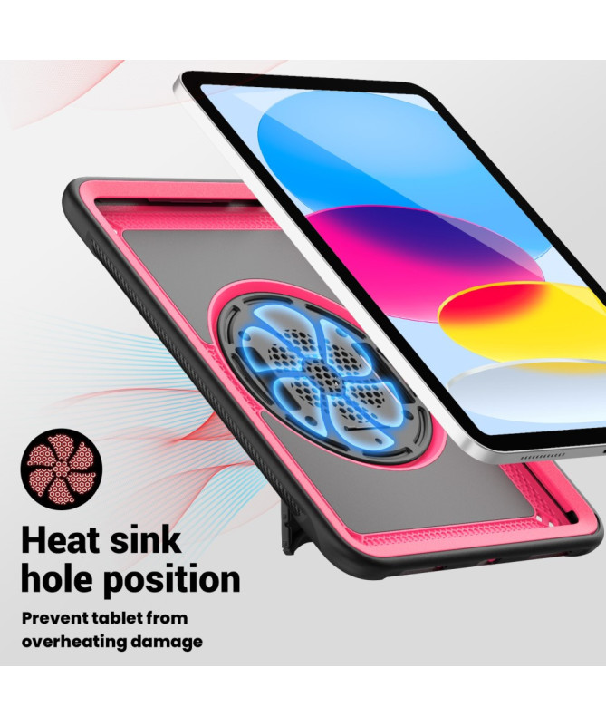 Coque iPad (2025) / 10.9 (2022) Antichoc Support Rotatif