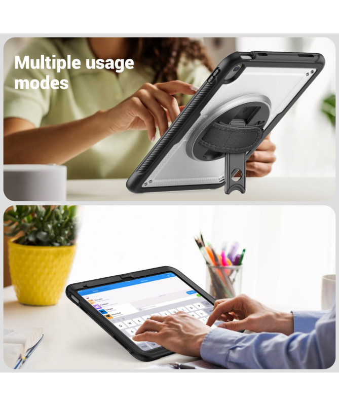 Coque iPad (2025) / 10.9 (2022) Antichoc Support Rotatif
