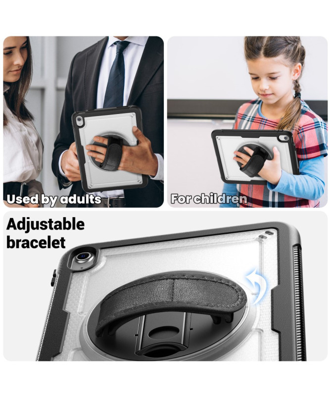 Coque iPad (2025) / 10.9 (2022) Antichoc Support Rotatif