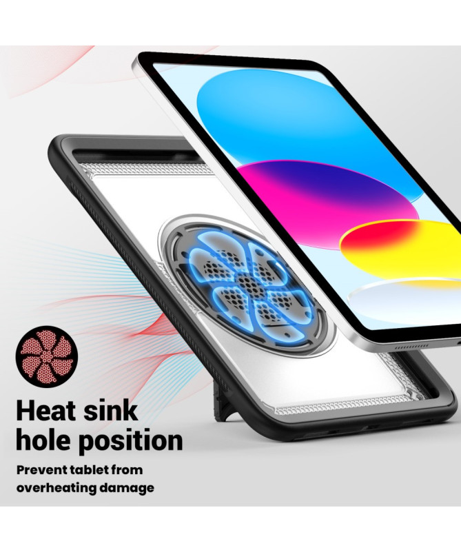 Coque iPad (2025) / 10.9 (2022) Antichoc Support Rotatif