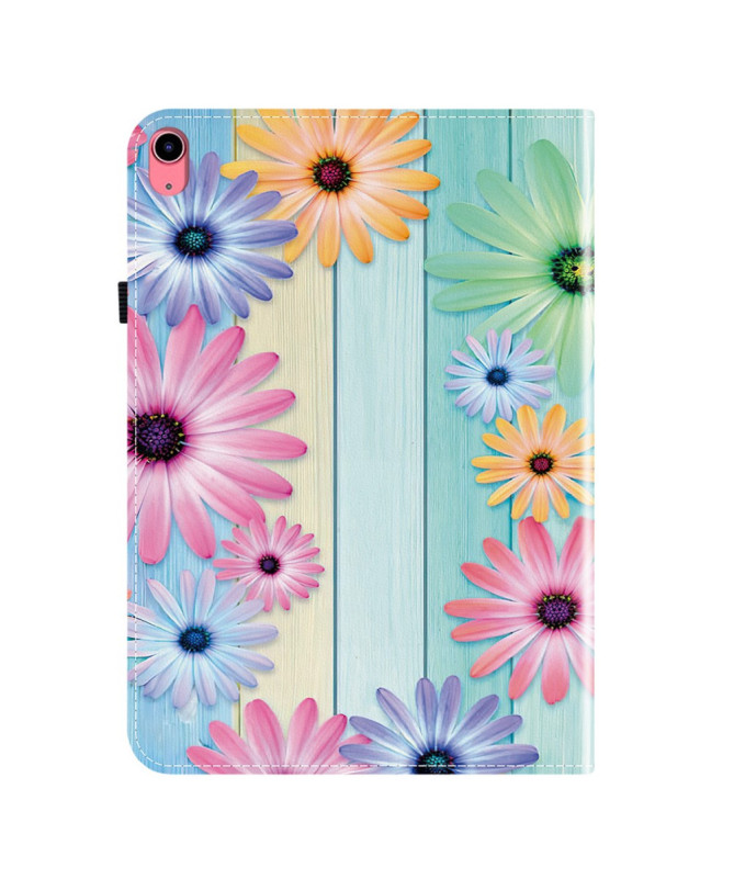 Housse iPad 10.9 (2022) / iPad (2025) Fleurs Pastel