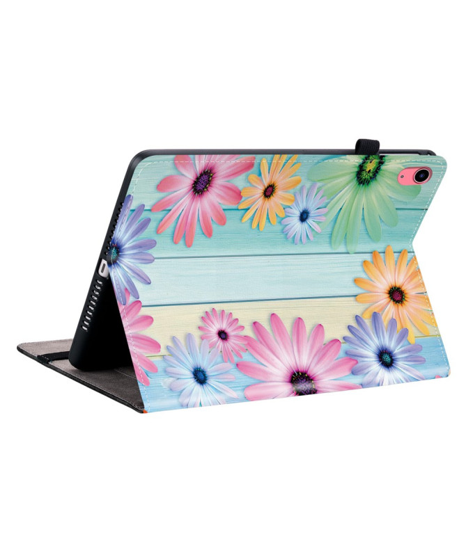 Housse iPad 10.9 (2022) / iPad (2025) Fleurs Pastel