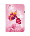 Housse iPad 10.9 (2022) / iPad (2025) Papillon Rose