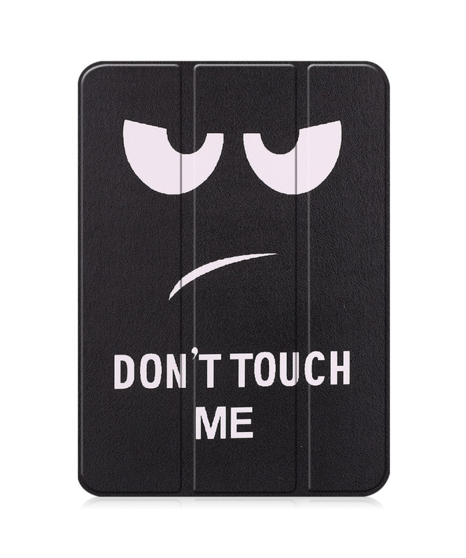 Housse iPad 10.9 (2022) / iPad (2025) Don’t Touch Me avec support