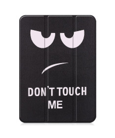 Housse iPad 10.9 (2022) / iPad (2025) Don’t Touch Me avec support