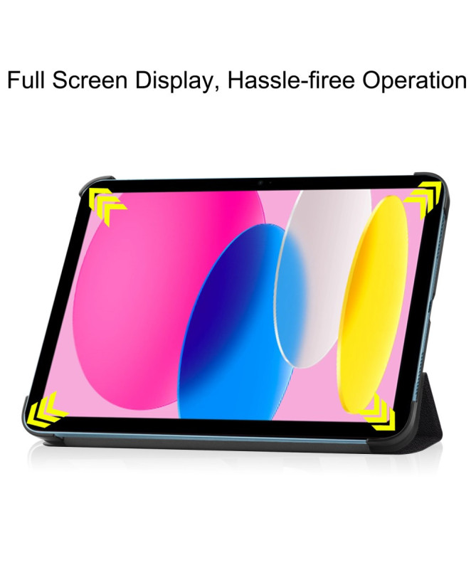 Housse iPad 10.9 (2022) / iPad (2025) Don’t Touch Me avec support