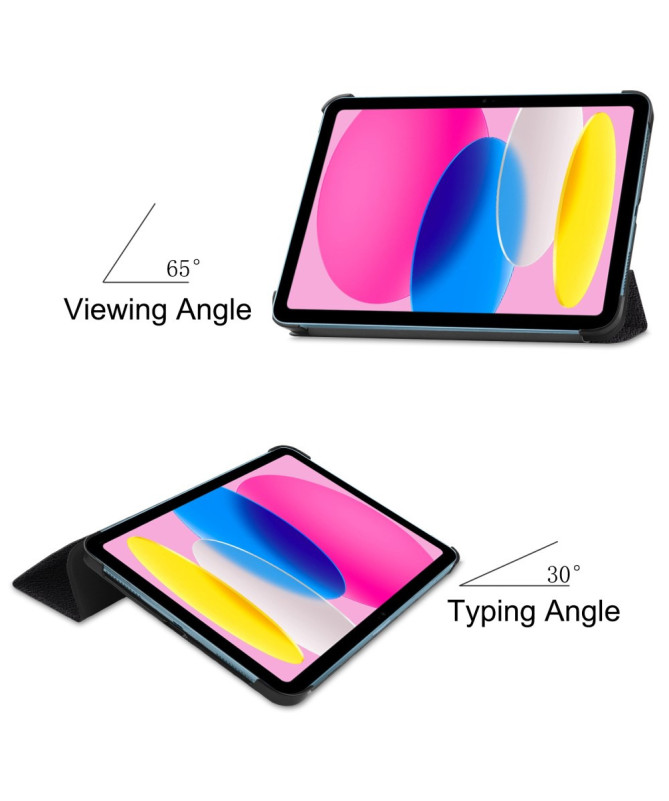 Housse iPad 10.9 (2022) / iPad (2025) Don’t Touch Me avec support