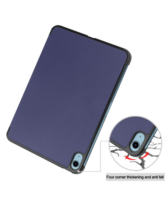 Housse iPad 10.9 (2022) / iPad (2025) cuir anti-choc pliable