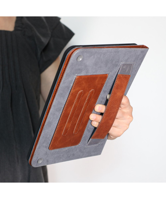 Housse iPad (2025) / 10.9 (2022) avec support, porte-cartes | Regano