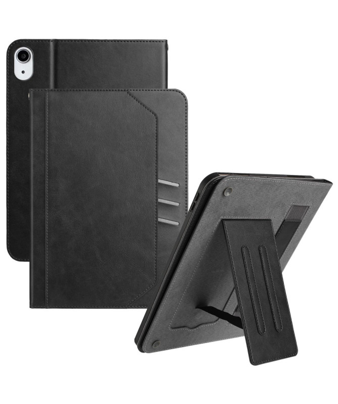 Housse iPad (2025) / 10.9 (2022) avec support, porte-cartes | Regano