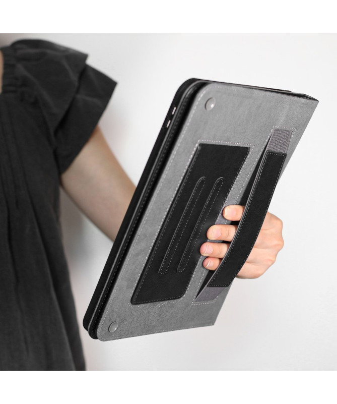 Housse iPad (2025) / 10.9 (2022) avec support, porte-cartes | Regano