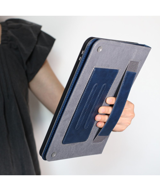 Housse iPad (2025) / 10.9 (2022) avec support, porte-cartes | Regano