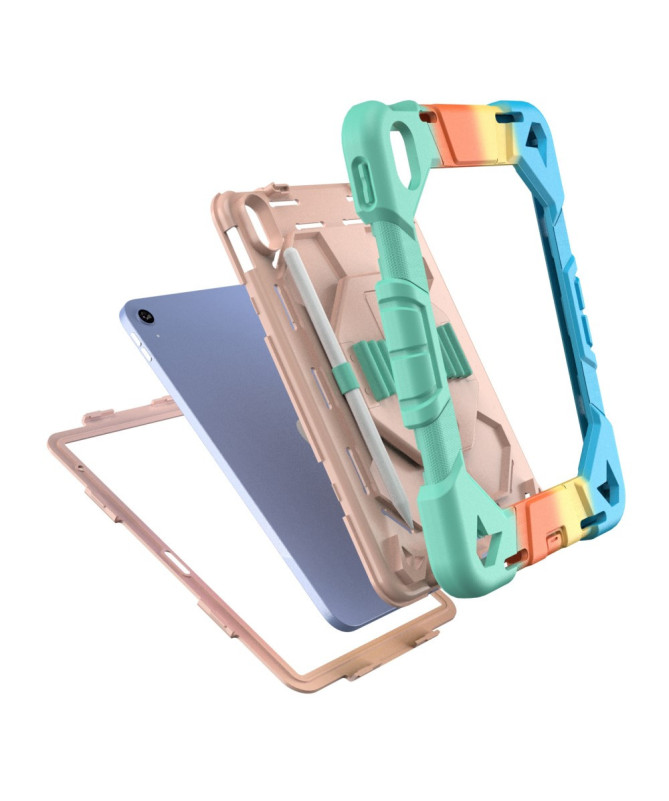 Coque iPad (2025) / 10.9 (2022) avec support, dragonne et stylet | Axu