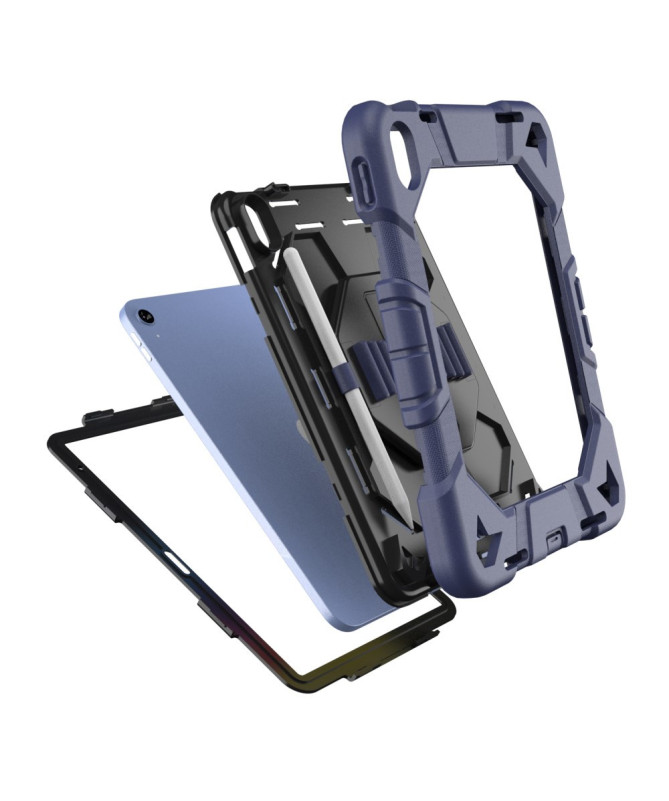 Coque iPad (2025) / 10.9 (2022) avec support, dragonne et stylet | Axu