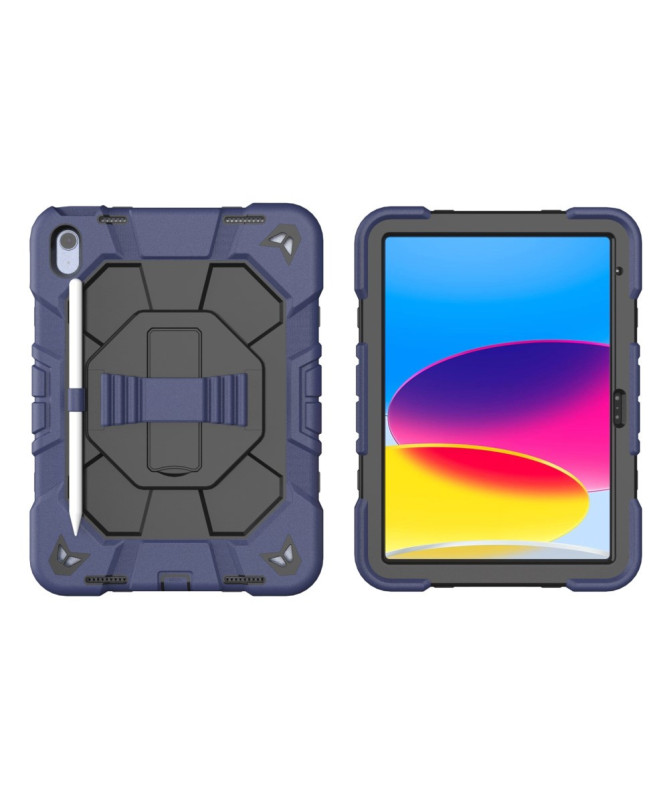 Coque iPad (2025) / 10.9 (2022) avec support, dragonne et stylet | Axu