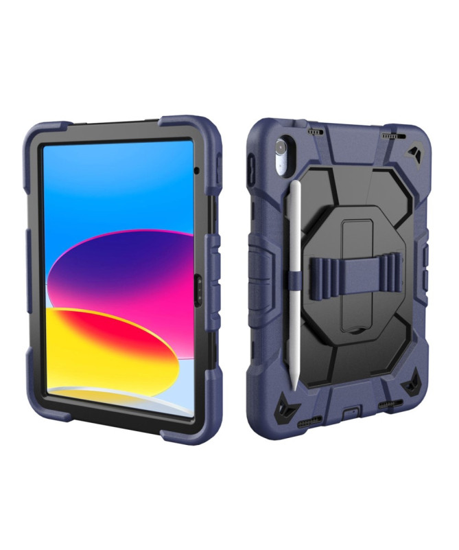 Coque iPad (2025) / 10.9 (2022) avec support, dragonne et stylet | Axu