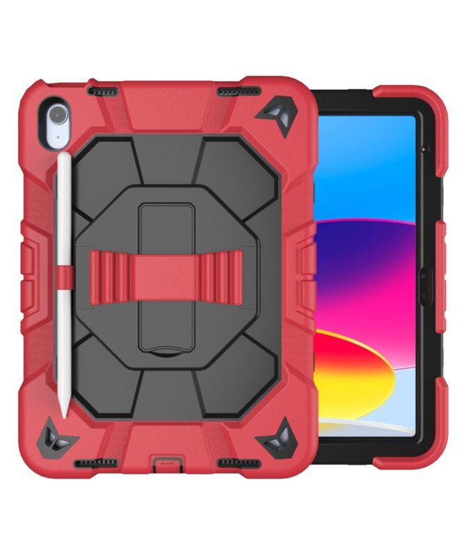 Coque iPad (2025) / 10.9 (2022) avec support, dragonne et stylet | Axu