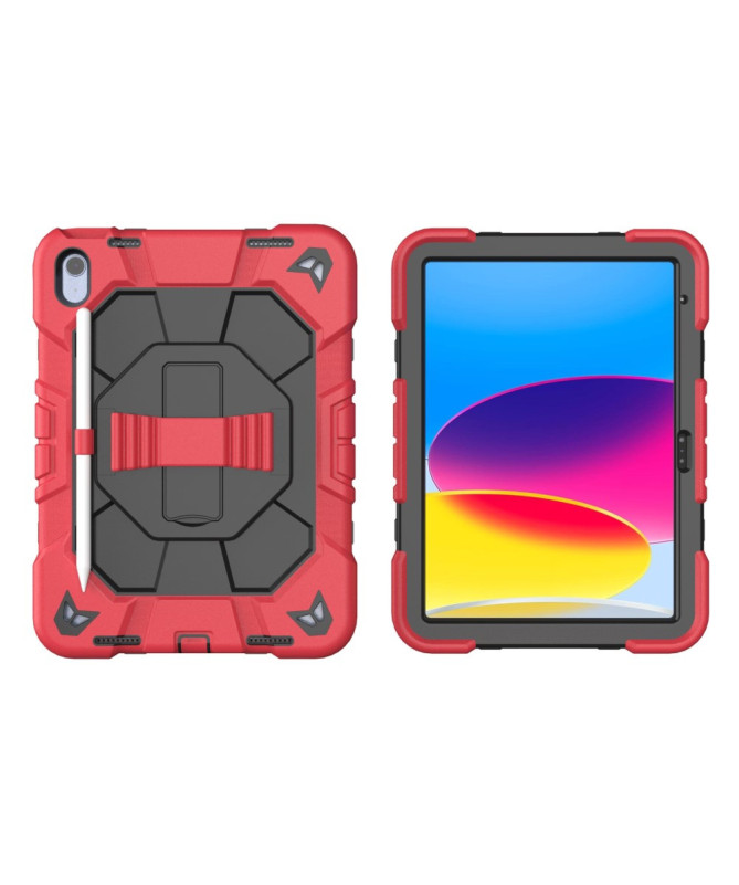 Coque iPad (2025) / 10.9 (2022) avec support, dragonne et stylet | Axu