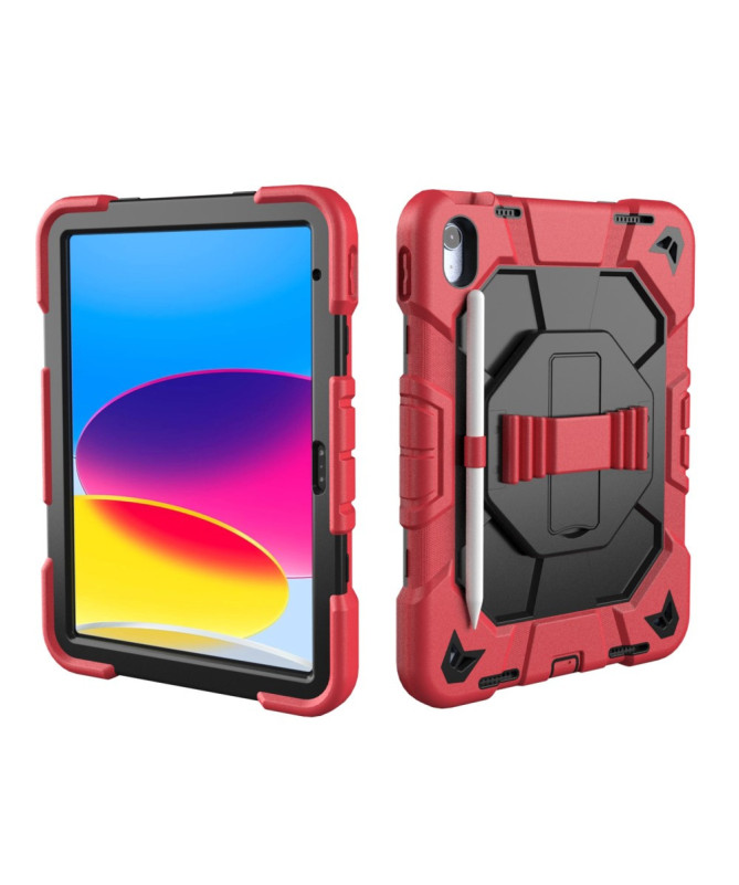 Coque iPad (2025) / 10.9 (2022) avec support, dragonne et stylet | Axu