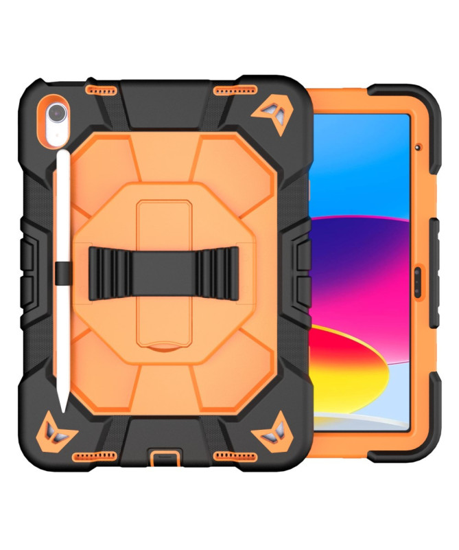 Coque iPad (2025) / 10.9 (2022) avec support, dragonne et stylet | Axu