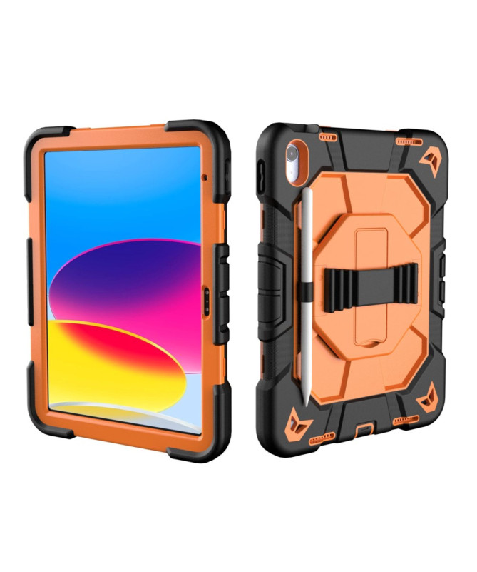 Coque iPad (2025) / 10.9 (2022) avec support, dragonne et stylet | Axu