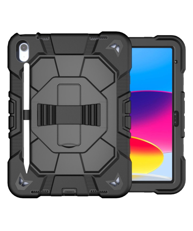 Coque iPad (2025) / 10.9 (2022) avec support, dragonne et stylet | Axu