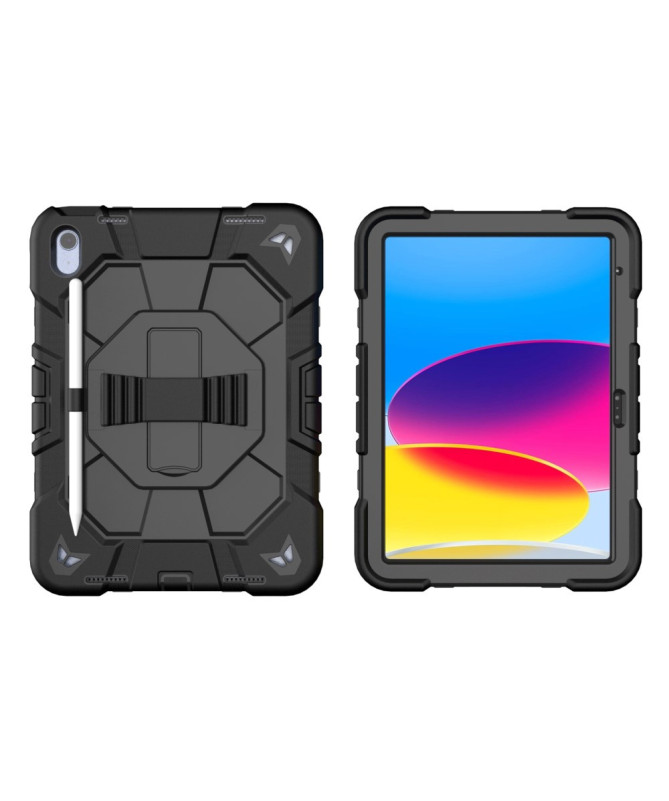 Coque iPad (2025) / 10.9 (2022) avec support, dragonne et stylet | Axu