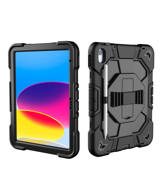 Coque iPad (2025) / 10.9 (2022) avec support, dragonne et stylet | Axu