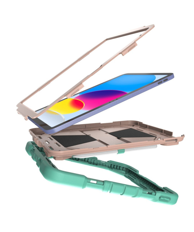 Coque iPad (2025) / 10.9 (2022) antichoc avec support intégré | Rokka