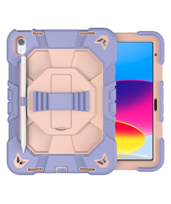 Coque iPad (2025) / 10.9 (2022) avec support, dragonne et stylet | Axu
