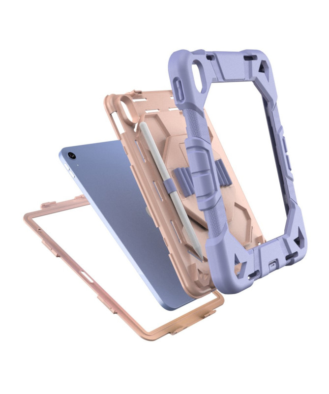 Coque iPad (2025) / 10.9 (2022) avec support, dragonne et stylet | Axu
