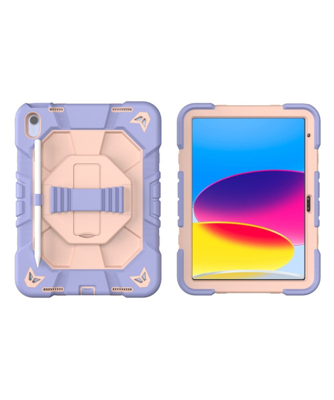Coque iPad (2025) / 10.9 (2022) avec support, dragonne et stylet | Axu