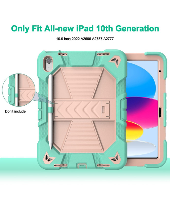 Coque iPad (2025) / 10.9 (2022) antichoc avec support intégré | Rokka