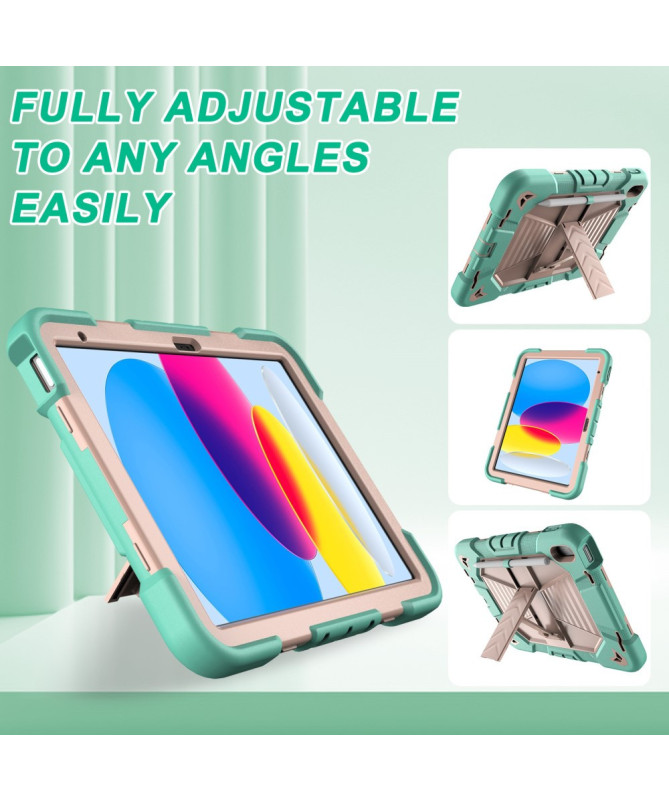 Coque iPad (2025) / 10.9 (2022) antichoc avec support intégré | Rokka