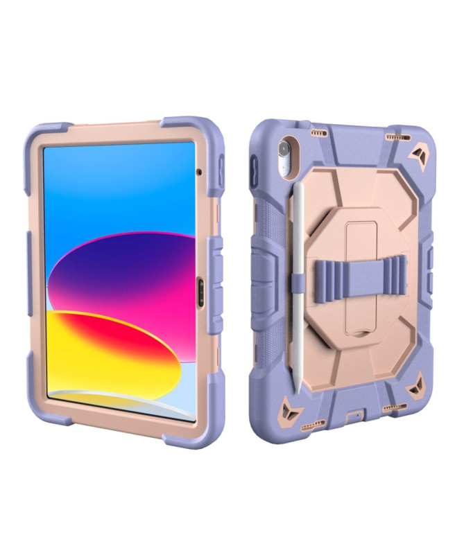 Coque iPad (2025) / 10.9 (2022) avec support, dragonne et stylet | Axu