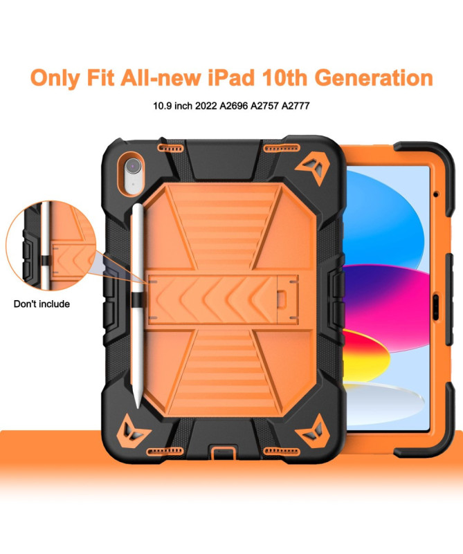 Coque iPad (2025) / 10.9 (2022) antichoc avec support intégré | Rokka