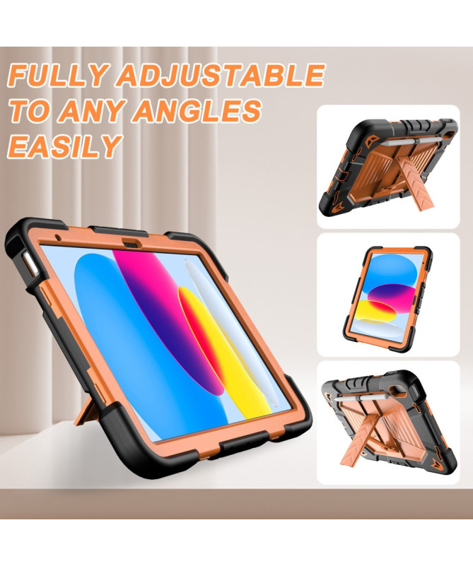 Coque iPad (2025) / 10.9 (2022) antichoc avec support intégré | Rokka