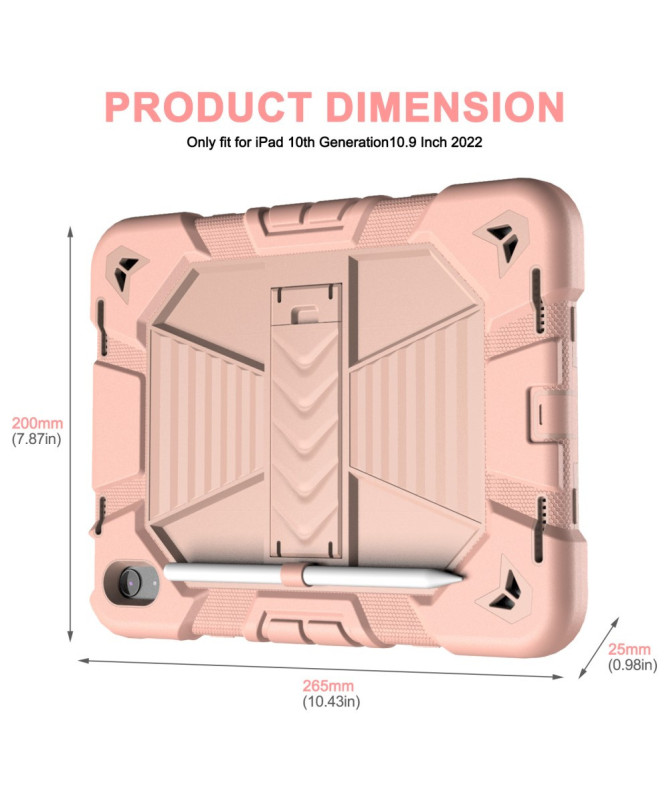Coque iPad (2025) / 10.9 (2022) antichoc avec support intégré | Rokka