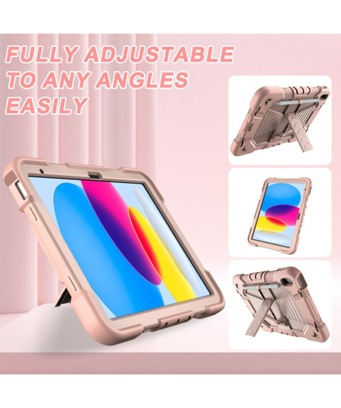 Coque iPad (2025) / 10.9 (2022) antichoc avec support intégré | Rokka