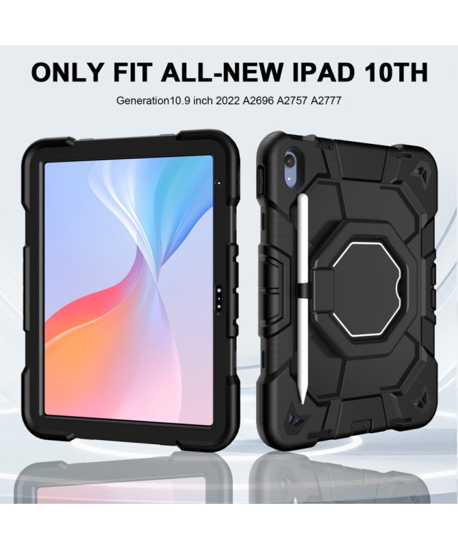 Coque iPad (2025) / 10.9 (2022) avec poignée et support intégré | Bork